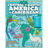 The Central and South America and Caribbean Coloring Book: Illustrated Maps with Capitals, National Symbols and More