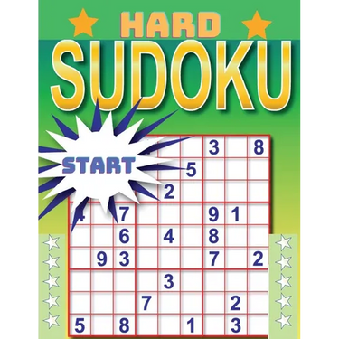 Hard Sudoku Puzzle Book