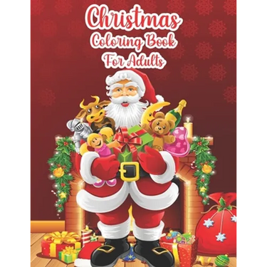 Christmas Coloring Book For Adults: Christmas Adult Coloring Book, Beautiful 50 Christmas Holiday Designs, Winter Scenes, Festive Holiday Christmas Wi