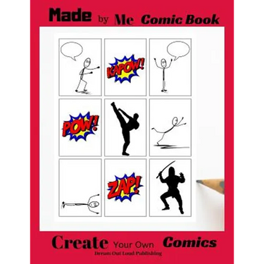 Made by Me Comic Book: Create Your Own Comics