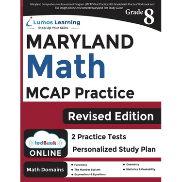 Maryland Comprehensive Assessment Program (MCAP) Test Practice: Maryland Test Study Guide