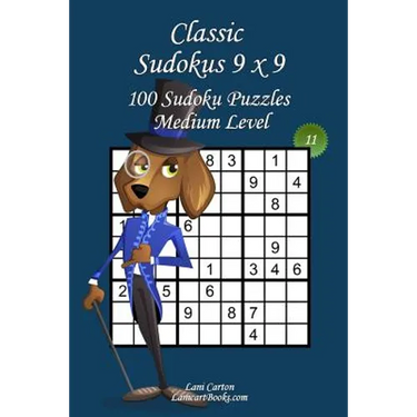 Classic Sudoku 9x9 - Medium Level - N°11: 100 Medium Sudoku Puzzles - Format easy to use and to take everywhere (6"x9")