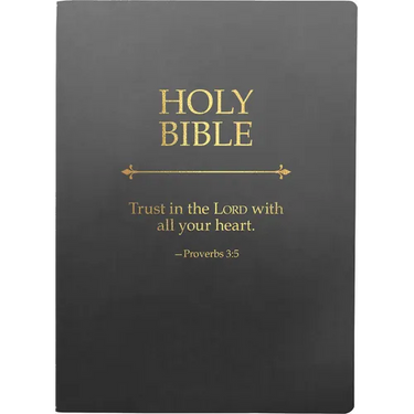 Kjver Holy Bible, Trust in the Lord Life Verse Edition, Large Print, Black Ultrasoft: (King James Version Easy Read, Red Letter, Proverbs 3:5)