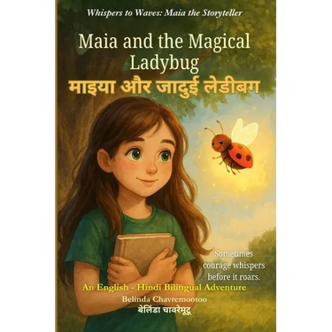 Maia and the Magical Ladybug (An English - Hindi Bilingual Adventure): Sometimes courage whispers before it roars.