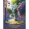 Stress Relief Coloring Book for Adults: Amazing Illustrations of Beautiful Cities, Picturesque Landscapes and Tranquil Villages to Relax Your Mind, Ov