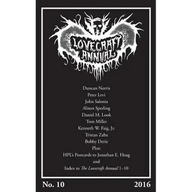 Lovecraft Annual No. 10 (2016)