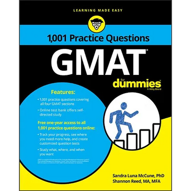 Gmat: 1,001 Practice Questions for Dummies
