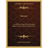Mercury: An Official Organ of the Societas Rosicruciana in America 1916-1921