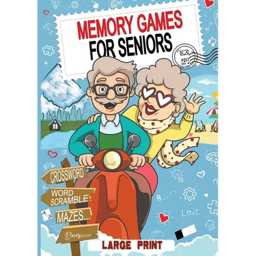 Memory Games For Seniors: A Daily Journey for a Trained, Focused, and Relaxed Mind.