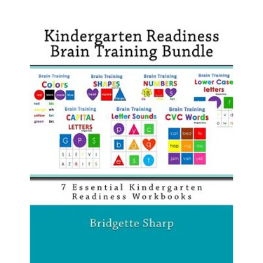 Kindergarten Readiness Brain Training Bundle: 7 Essential Kindergarten Readiness Workbooks