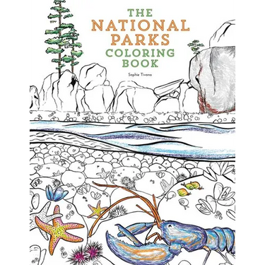 The National Parks Coloring Book