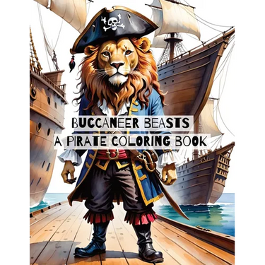 Buccaneer Beasts: A Pirate Coloring Book