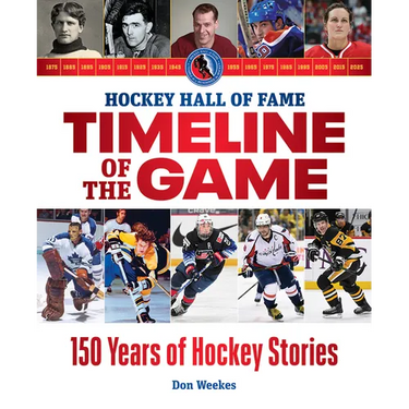Hockey Hall of Fame Timeline of the Game: 150 Years of Hockey Stories