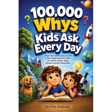 100,000 Whys Kids Ask Every Day: Simple, Fun, and Amazing Answers to Kids' Biggest Questions About Life, Nature, Science, Space, Animals, and How Thin
