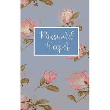 Password Keeper: Website password Tracker with alphabetical tabs