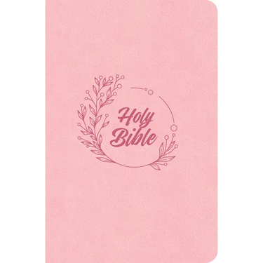 KJV Compact Bible, Value Edition, Soft Pink Leathertouch