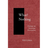 What? Nothing: Dialogs on Sovereign Decreation