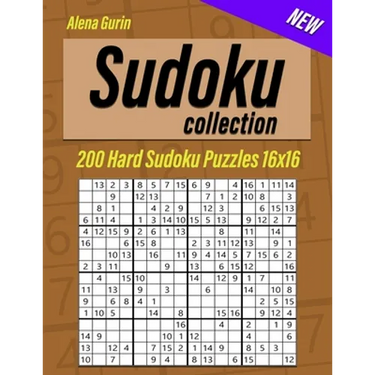 Sudoku Collection: 200 Hard Sudoku Puzzles 16x16