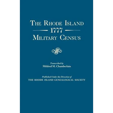 Rhode Island 1777 Military Census
