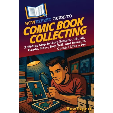 HowExpert Guide to Comic Book Collecting: A 60-Day Step-by-Step System to Build, Grade, Store, Buy, Sell, and Invest in Comics Like a Pro