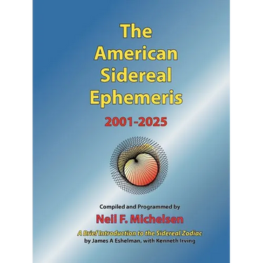 The American Sidereal Ephemeris 2001-2025