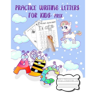 Practice Writing Letters for Kids Prek: Shapes, and letter tracing books for kids ages 3-5. Over 115 pages. learning to write for preschoolers from ea