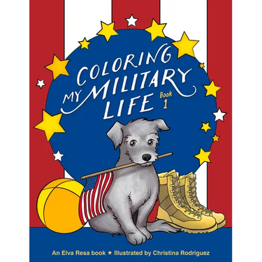 Coloring My Military Life-Book 1