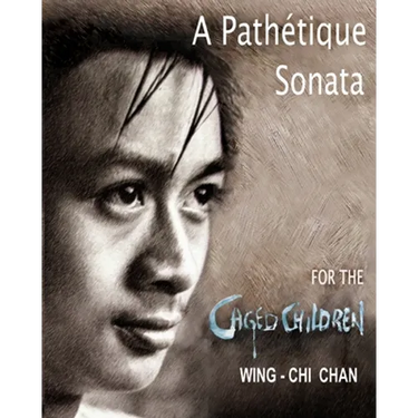 A Pathétique Sonata for the Caged Children: Appassionata Fugue Melodies Ink-Brushed Under Calligraphic Art