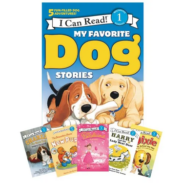 My Favorite Dog Stories: Learning to Read Box Set: A Box of 5 Favorite Dog Books for Beginning Readers