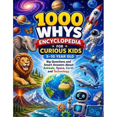 1000 Whys Encyclopedia for Curious Kids (5-10 years old): Big Questions and Smart Answers about Animals, Space and Technology