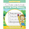 Cheyenne Letter Tracing for Kids Trace my Name Workbook: Tracing Books for Kids ages 3 - 5 Pre-K & Kindergarten Practice Workbook