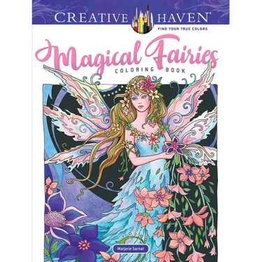Creative Haven Magical Fairies Coloring Book