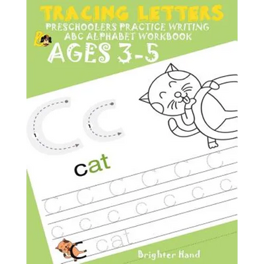 Tracing Letter Preschoolers*Practice Writing ABC Alphabet*Workbook Kids Ages 3-5: Large Print(Lower Case)*