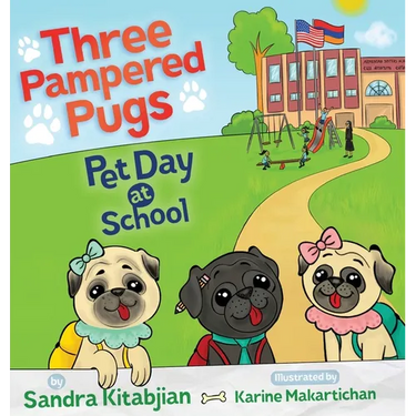 Three Pampered Pugs: Pet Day at School
