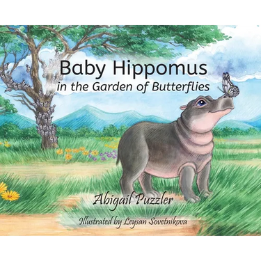 Baby Hippomus in the Garden of Butterflies