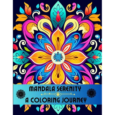 Mandala Serenity: A Coloring Journey