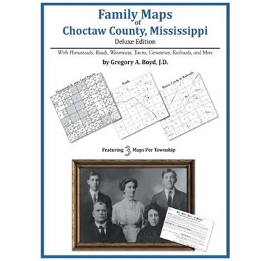 Family Maps of Choctaw County, Mississippi