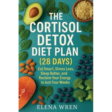 The Cortisol Detox Diet Plan (28 Days): Eat Smart, Stress Less, Sleep Better, and Reclaim Your Energy in Just Four Weeks