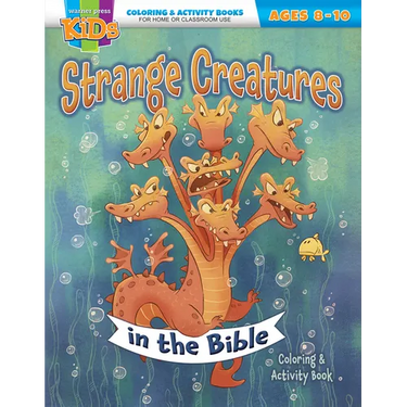 Strange Creatures: Coloring & Activity Book