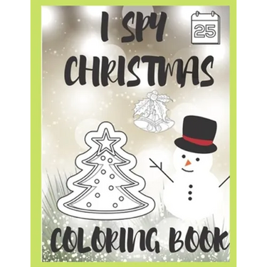 I spy christmas book
