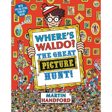 Where's Waldo? the Great Picture Hunt!: (A Hidden Object Activity Book Including Stickers, Spot-The-Difference Spreads, Search & Find Puzzles, & More