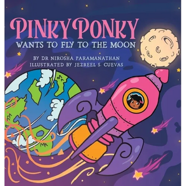 PINKY PONKY Wants to Fly to the Moon
