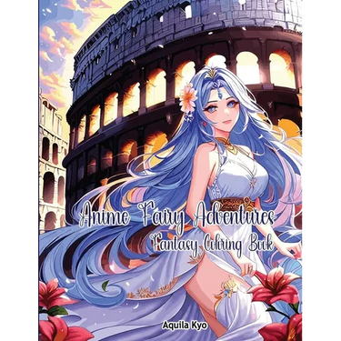 Anime Fairy Adventures Coloring Book