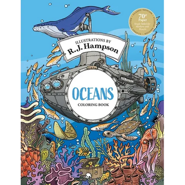 Oceans Coloring Book