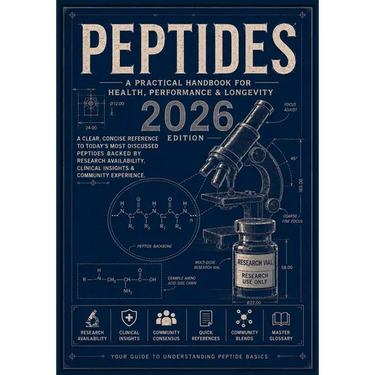 Peptides 2026: A simple reference guide.