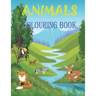 ANIMALS colouring book: ANIMALS colouring book: Colouring Books For Kids Awesome Animals: For Kids Aged 5+
