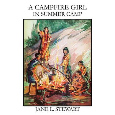 A Campfire Girl in Summer Camp