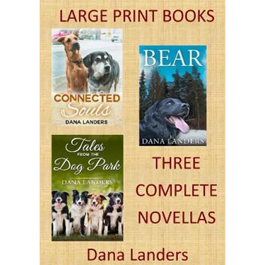 Large Print Books: 3 Complete Novellas: Large Type Books for Seniors