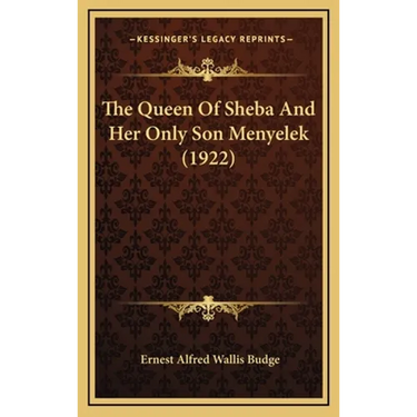 The Queen Of Sheba And Her Only Son Menyelek (1922)