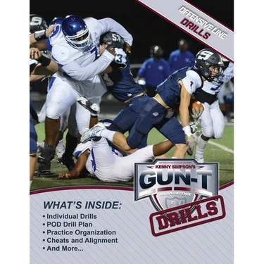 Gun T Offensive Line Drill Book